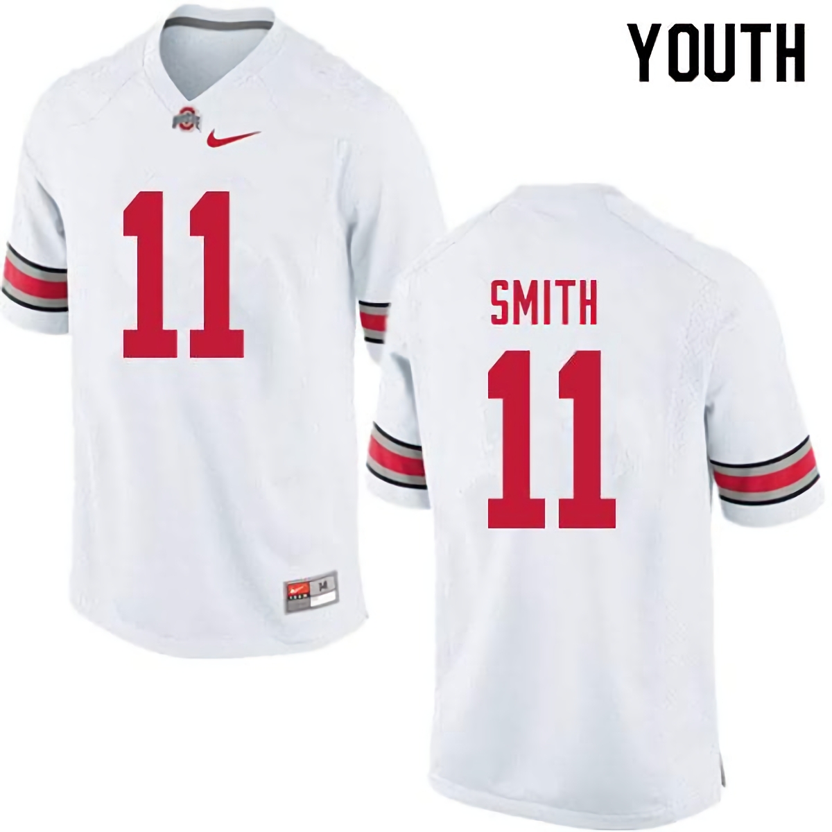 Tyreke Smith Ohio State Buckeyes Youth NCAA #11 Nike White College Stitched Football Jersey HBD8656XK
